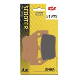 SBS Sintered Maxi Scooter Front Brake Pads - 218MS
