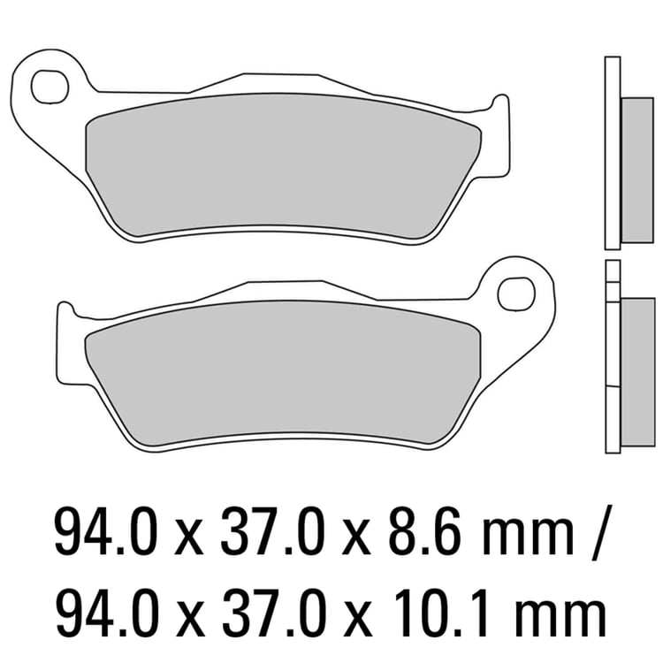 Ferodo FDB2039EF Brake Pads