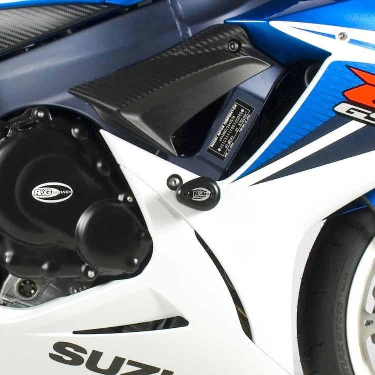 R&G Suzuki GSX-R600 11-17/GSX-R750 11-18 Black Aero Style Crash Protectors