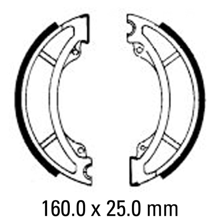 Ferodo FSB767 Brake Shoe Set