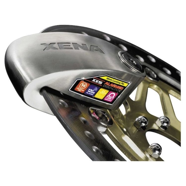 Xena XX15 Stainless Steel Alarm Disc Lock