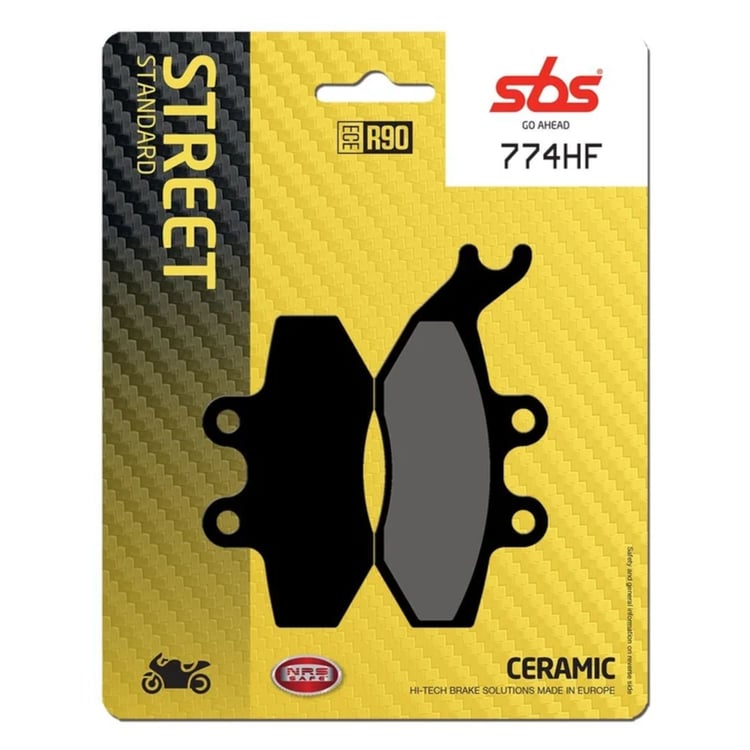 SBS Ceramic Front / Rear Brake Pads - 774HF
