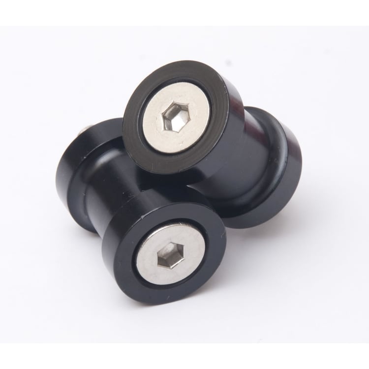 R&G M10 Black Paddock Stand Bobbins