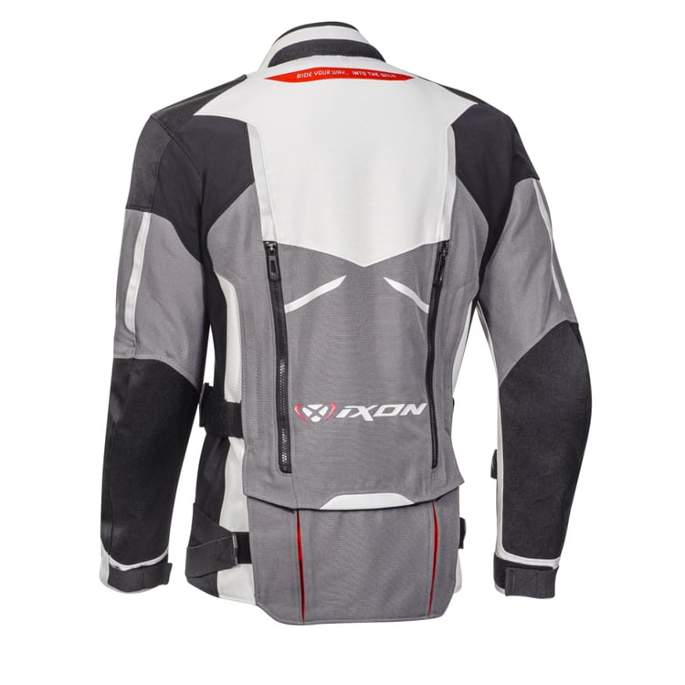 Ixon Ragnar Black/Grey/Red Jacket