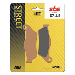 SBS Sintered Road Rear Brake Pads - 671LS