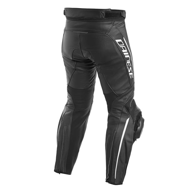 Dainese Delta 3 Perforated Black/White Leather Pants