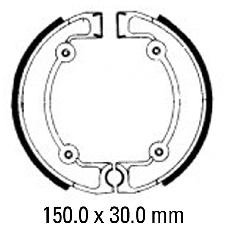 Ferodo FSB828 Brake Shoe Set