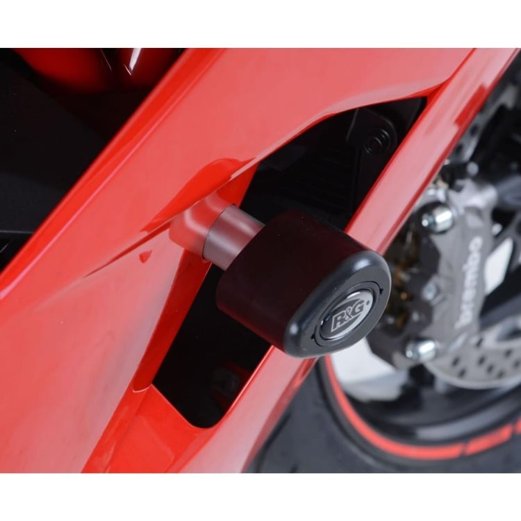 R&G Ducati Supersport/Supersport S 17-20 White Aero Style Crash Protectors