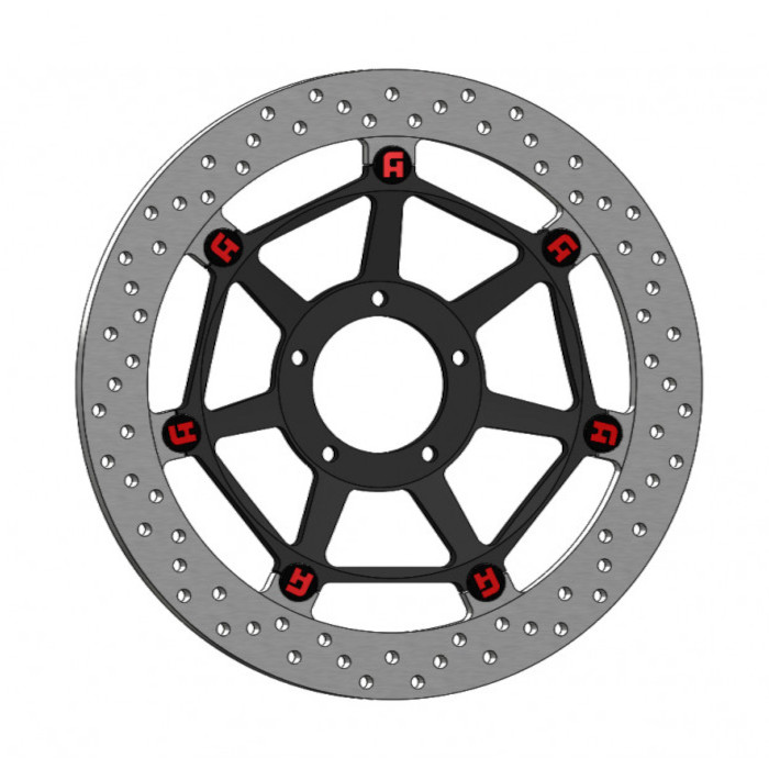 Accossato Ducati Panigale Streetfighter 1198 330mm Elite Floating Front Brake Disc