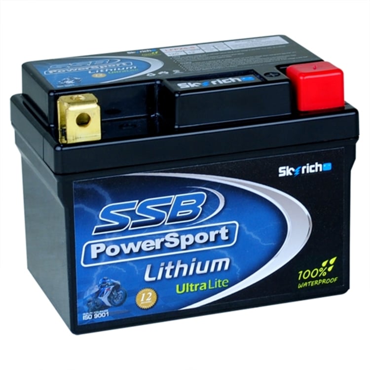 SSB PowerSport Ultralight 4-LFP5L-BS Lithium Battery