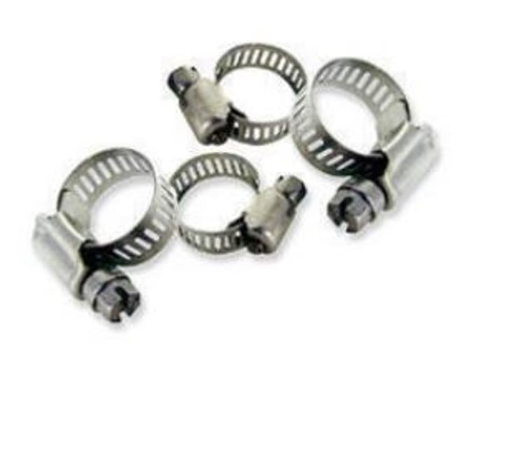 Motion Pro Fuel Line Hose Clamps 3/8 10 pcs