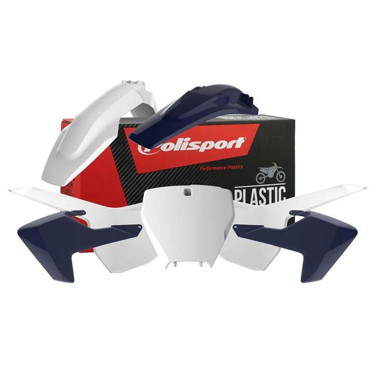 Polisport Husqvarna TC/FC 16-18 White/Blue MX Plastic Kit