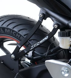 R&G Yamaha R25/R3 Black Exhaust Hanger