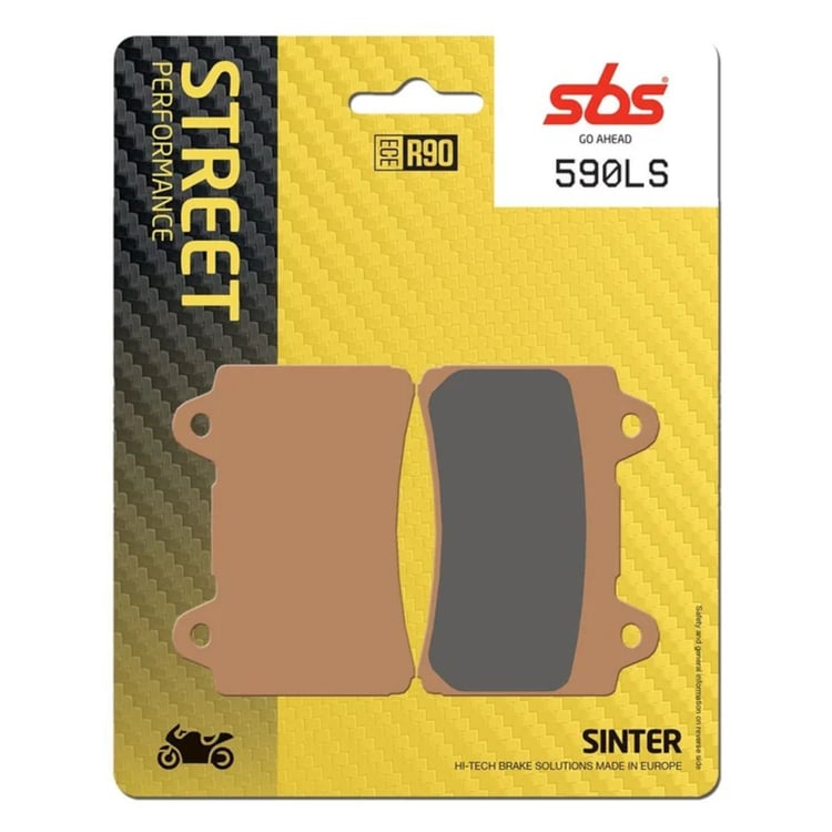 SBS Sintered Road Rear Brake Pads - 590LS