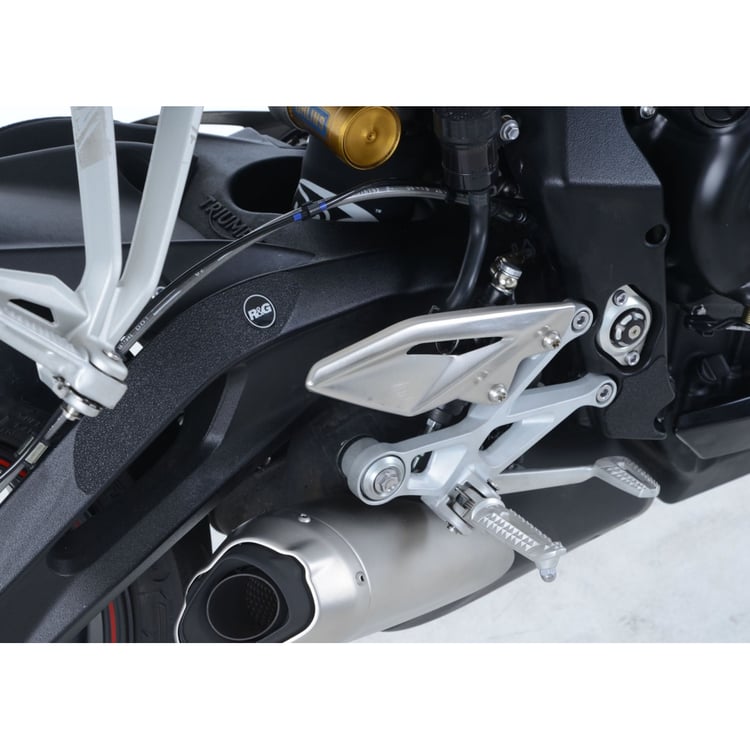 R&G Triumph Street Triple R/S/RS 765 Black Boot Guard Kit