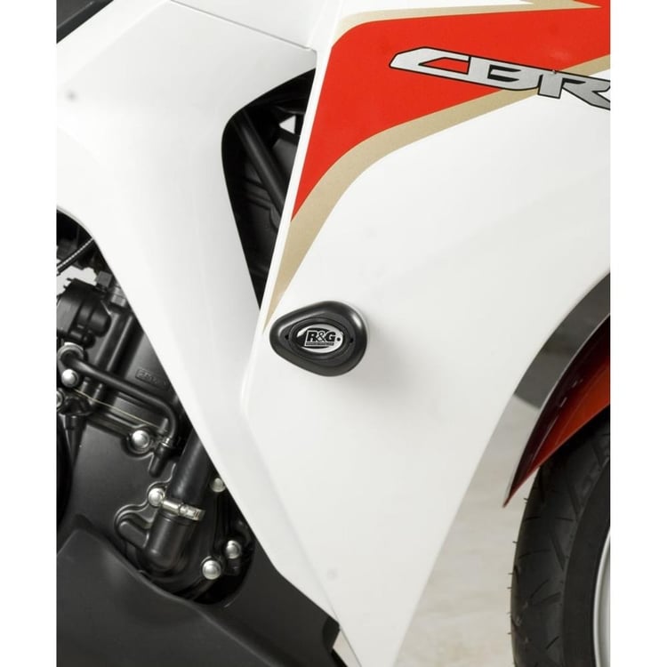 R&G Honda CBR250R 11-14 Black Aero Style Crash Protectors