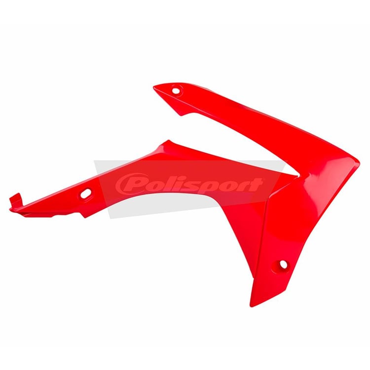 Polisport Honda CRF250R/CRF450R Red Radiator Scoops