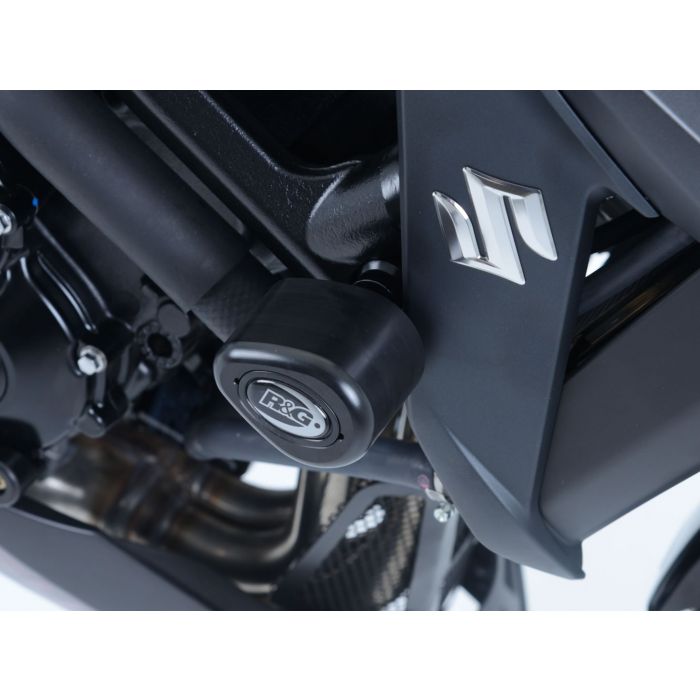 R&G Suzuki GSX-S750 Black Aero Crash Protectors