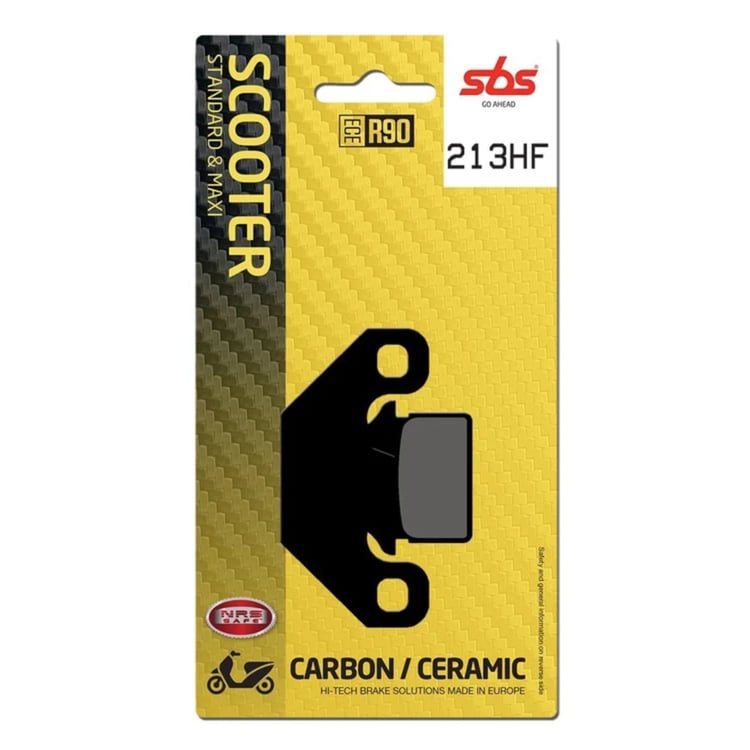 SBS Ceramic Scooter Front / Rear Brake Pads - 213HF