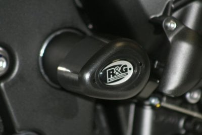 R&G Yamaha YZF-R1 Black Aero Crash Protectors (Lower)