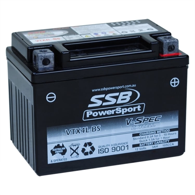 SSB VTX4L-BS Battery