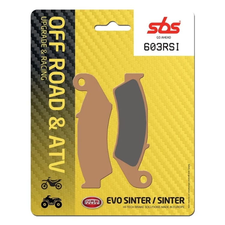 SBS Racing Offroad Front / Rear Brake Pads - 603RSI