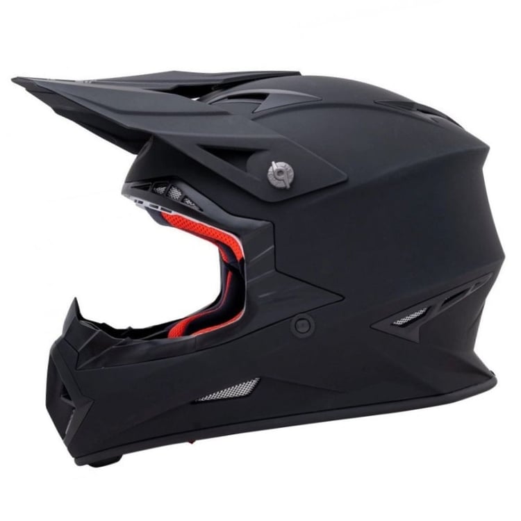 KYT Jumpshot Matte Black Helmet