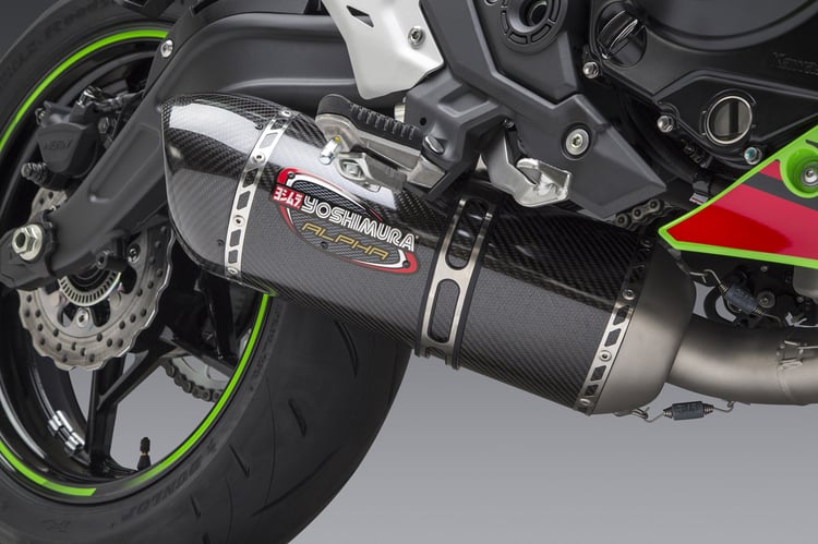 Yoshimura Race Alpha Kawasaki NINJA/Z 650 Stainless Full Exhaust/Carbon Fiber Muffler