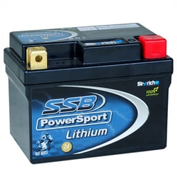 SSB PowerSport 4-LH5L-BS High Performance Lithium Battery