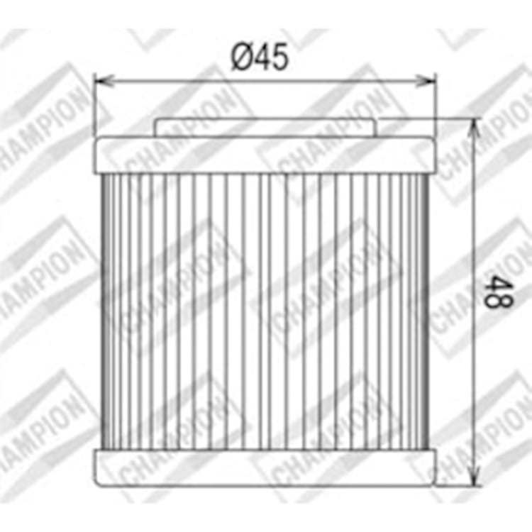 Champion COF054 (154) Oil Filter