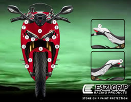 Eazi-Guard Ducati SuperSport 2021 Matte Paint Protection Film