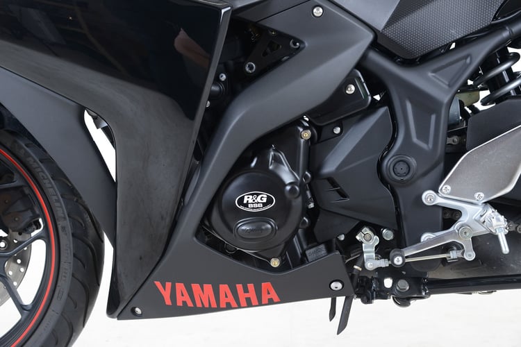 R&G Yamaha YZF-R25/R3 Black Engine Case Cover Race Kit (RHS or LHS)