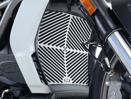 R&G Ducati X-Diavel Brushed Aluminium Radiator Guard