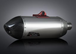 Yoshimura RS-4T Triumph Tiger Explorer (12-13) Stainless Slip-On Exhaust/Stainless Muffler