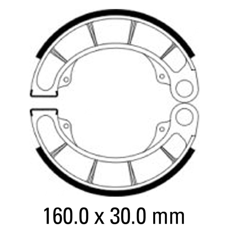 Ferodo FSB946 Brake Shoe Set