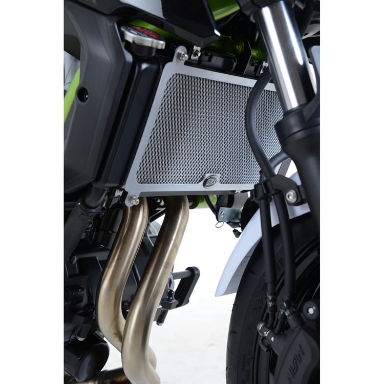 R&G Kawasaki Z650/Ninja 650 Black Radiator Guard