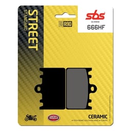 SBS Ceramic Front / Rear Brake Pads - 666HF