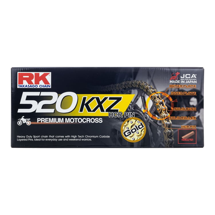 RK GB520KXZ 120 Link Gold Chain