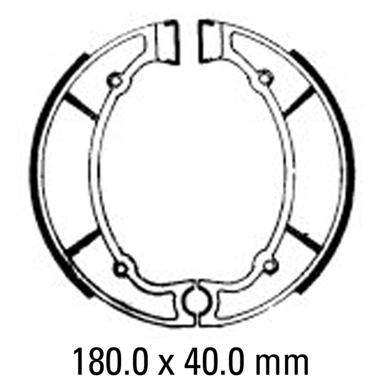 Ferodo FSB769 Brake Shoe Set