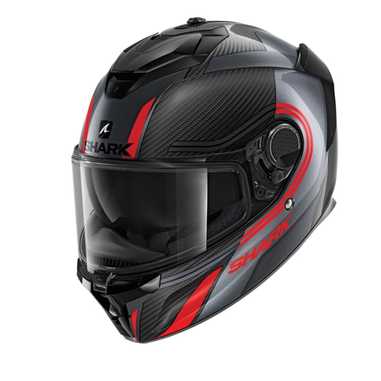 Shark Spartan GT Carbon Tracker Helmet