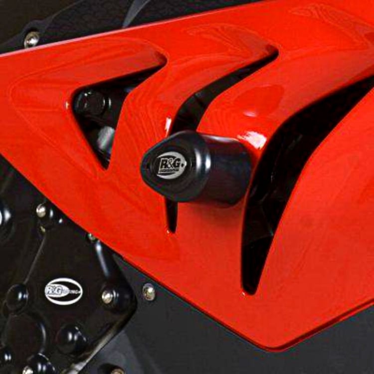 R&G BMW HP4/S1000RR (Mod Required) Black Aero Crash Protectors