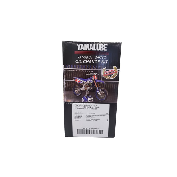 Yamalube Y4-S 10W40 Oil Change Kit