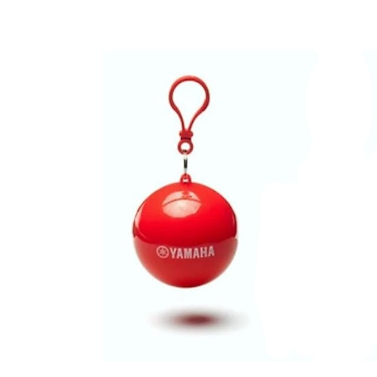 Yamaha Poncho Ball Red Keyring