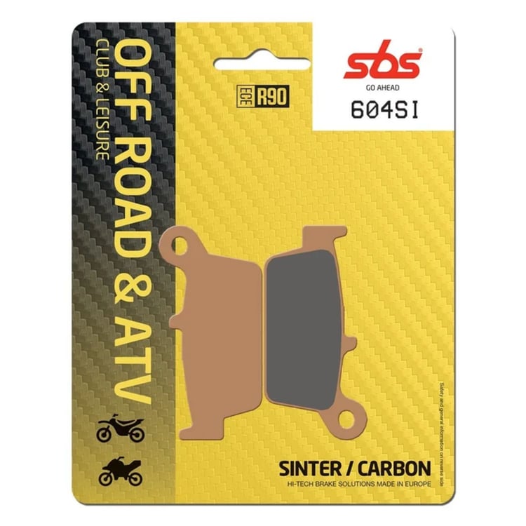 SBS Sintered Offroad Front / Rear Brake Pads - 604SI