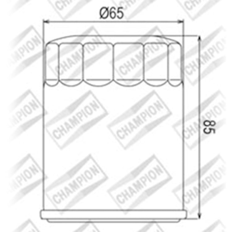 Champion COF048 (148) Oil Filter