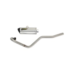 Two Bros Honda CRF110F Alloy Full Exhaust System