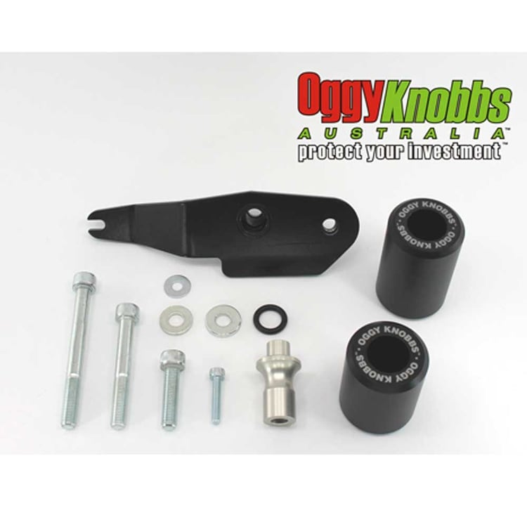 Oggy Knobbs Yamaha R6 06-07 Black Frame Slider Kit