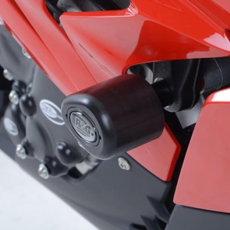 R&G Ducati 899/959/1199/1299 Panigale/V2 Black Right Hand Side No Drill Aero Crash Protectors