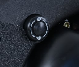 R&G Yamaha YZF-R6 Black Right Hand Side Frame Plug (UPPER)