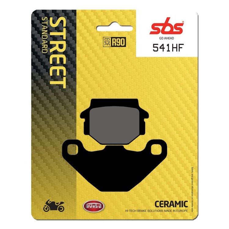 SBS Ceramic Front / Rear Brake Pads - 541HF